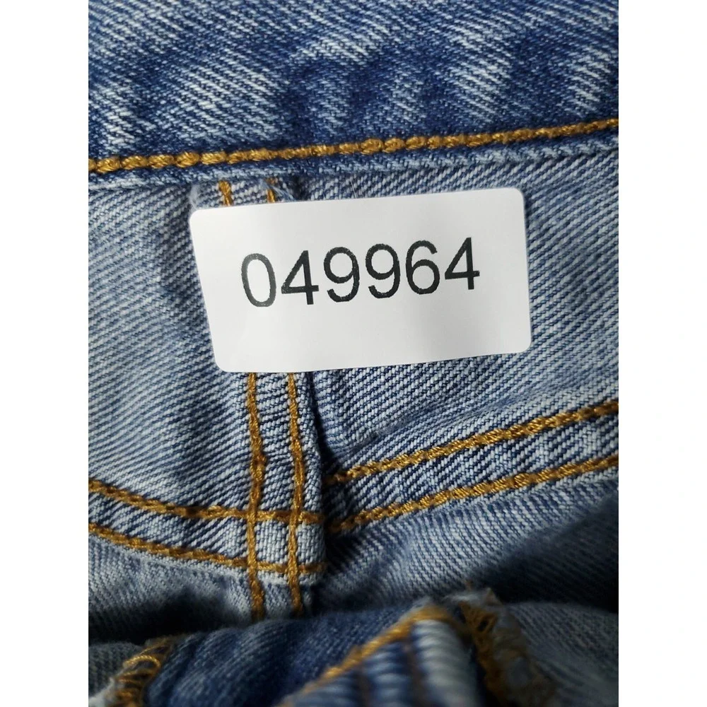 Levis 505 Jeans Mens 36x30 Blue Casual Straight Leg Denim Pants - Picture 9 of 9